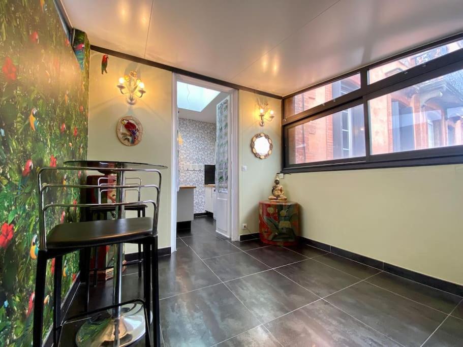 L'Appartement Jebari - Esprit Loft Carcassonne Proche Cite Medieval Et Aeroport מראה חיצוני תמונה